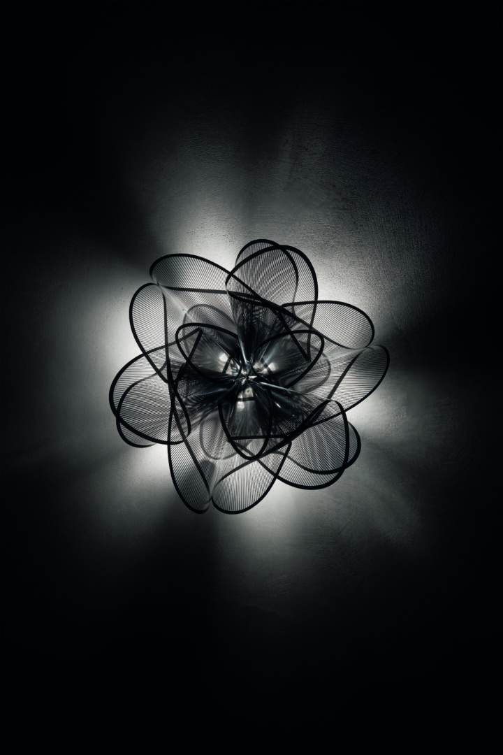 La Belle Etoile Black Ceiling on black front view