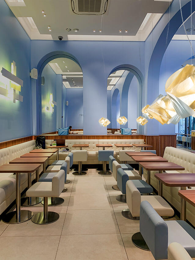 Slamp Gemmy Suspension Pendelleuchte Gastronomie Esstisch