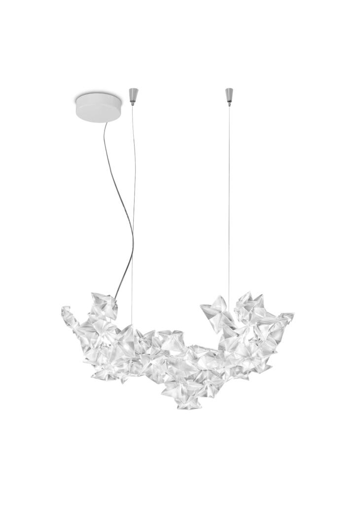 Slamp Hanami Suspension Pendelleuchte transparentes Kabel