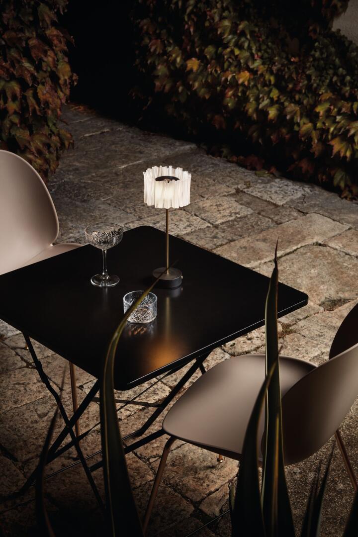 Slamp Accordeon Tischleuchte kabellose Akku Lampe Tischdekoration