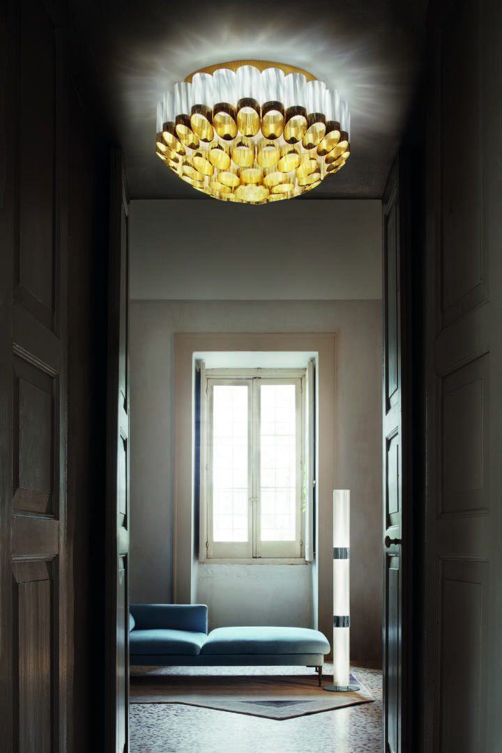 Odeon 65 hallway set Slamp Odeon Deckenleuchte im Wohnzimmer