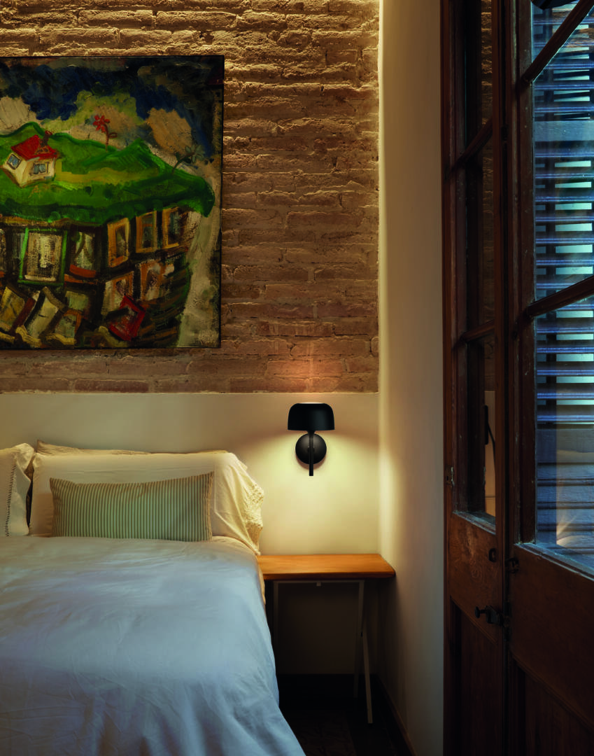 Bover Bol Wandeuchte Schlafzimmer Nachttischlampe