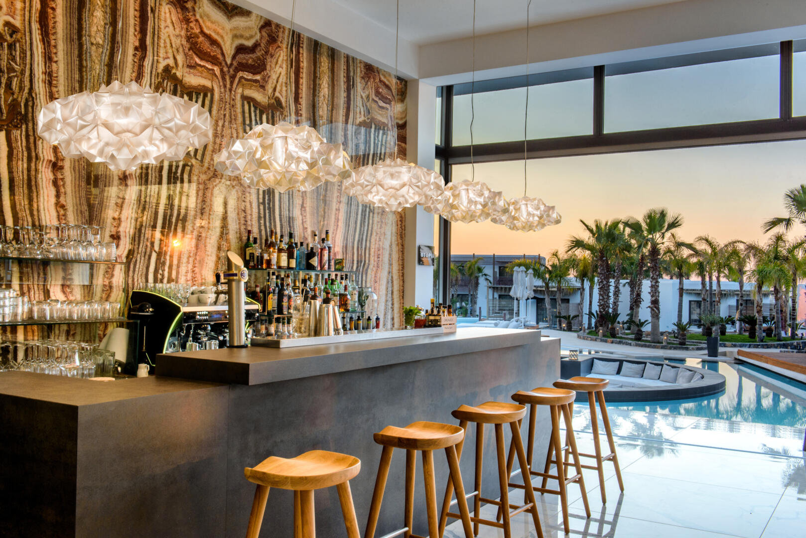Slamp Drusa Suspension Velvet - Stella Island Slamp Drusa Suspension Pendelleuchte Bar