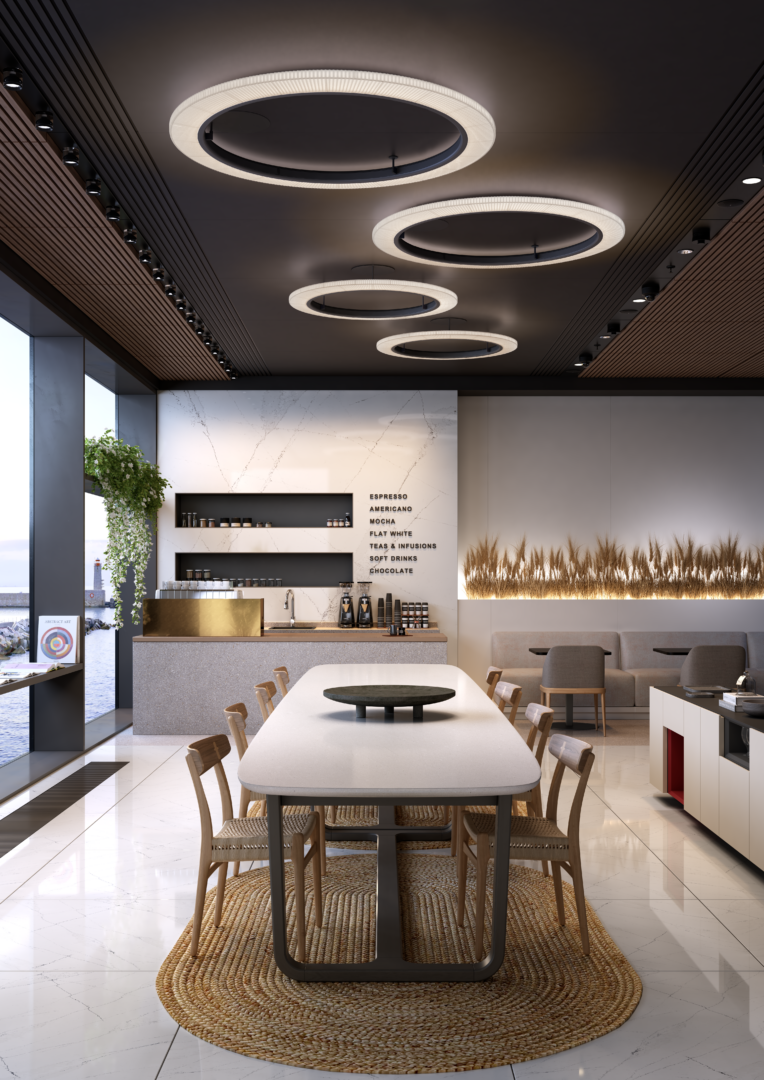 Bover Roda Esszimmer Bover Roda Deckenleuchte über Esstisch